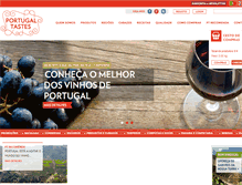 Tablet Screenshot of portugaltastes.com
